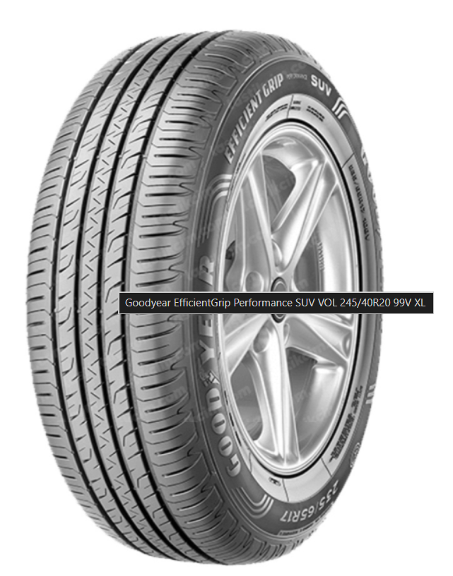 245/40R20 99V EFFIGRIP PERF SUV VOL XL